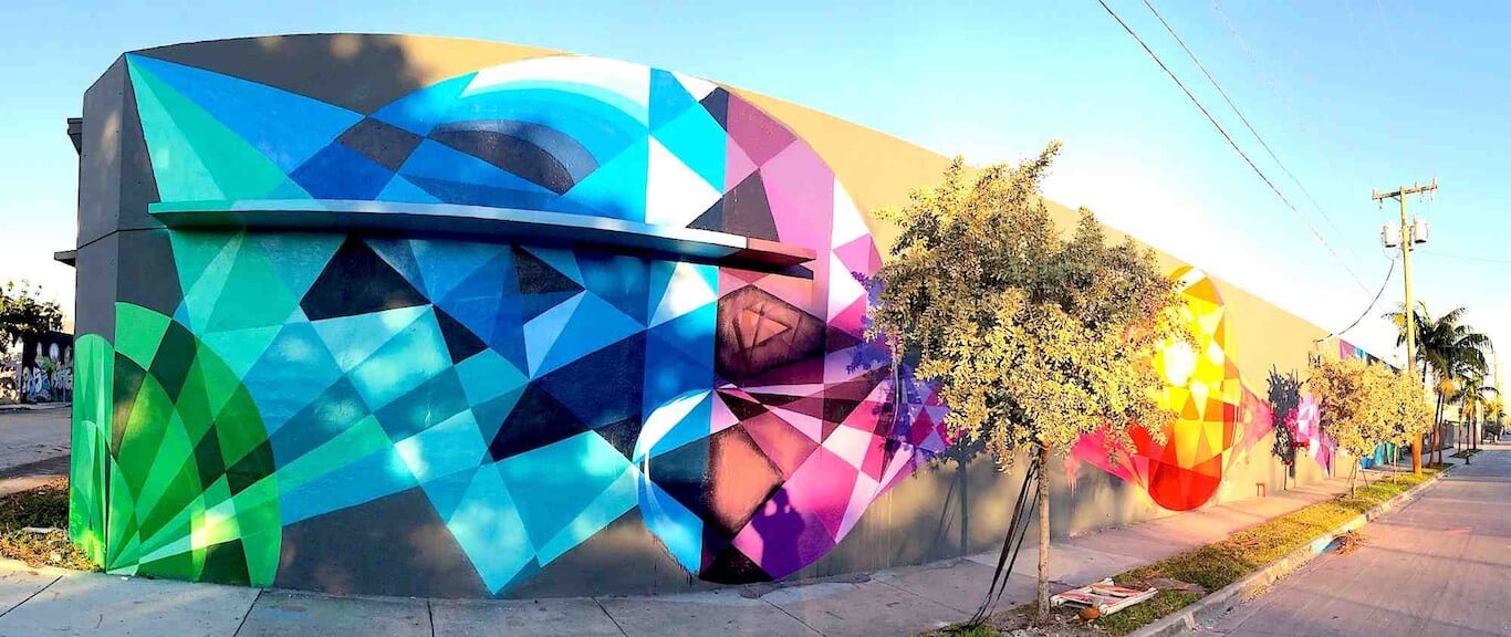 Urban Contemporary Mural for Art Basel | Wynwood USA, 2014