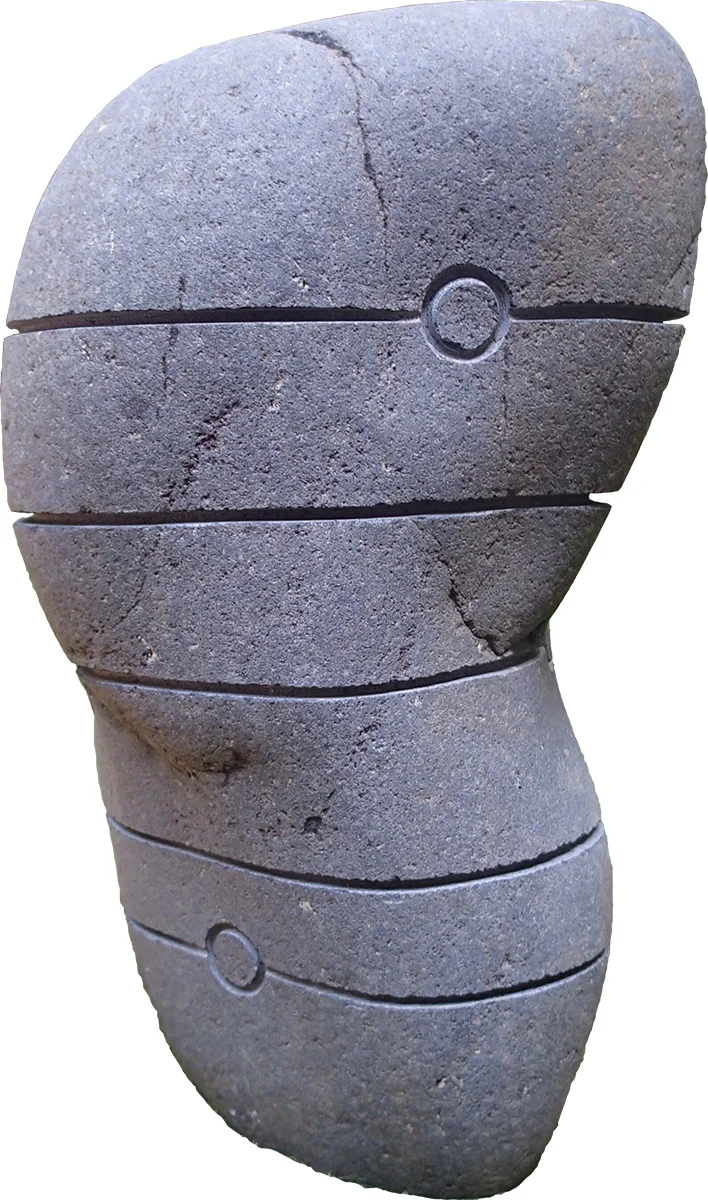 Hand carved ocean stone Asheville NC