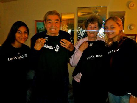 Alexa (L) with Lisa and their LH clients