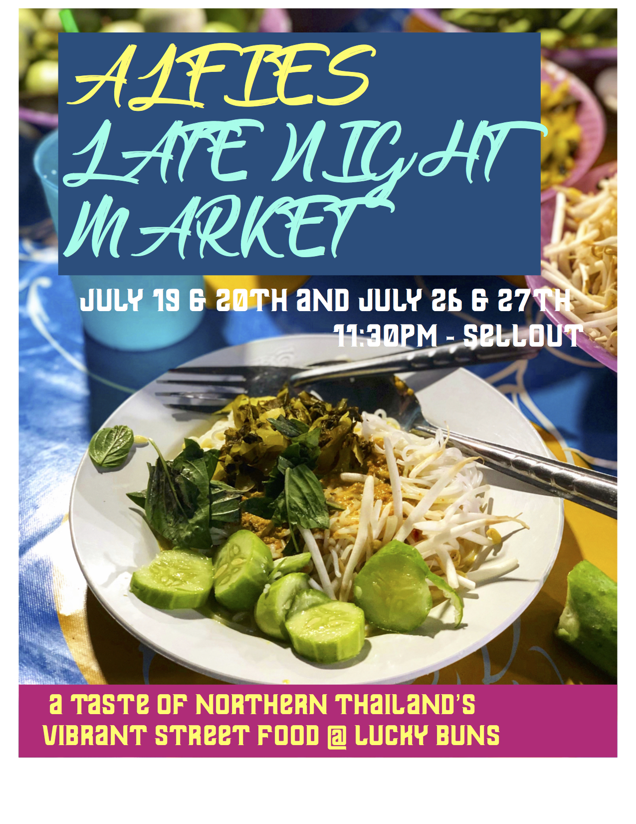 Alfies Is Popping Up Lucky Buns Aug 23rd 24th And Aug 30th