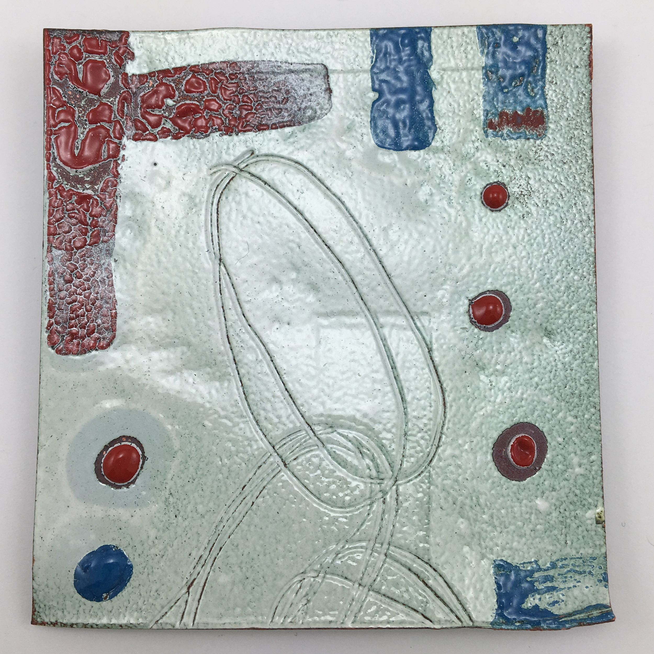 Exploring airbrushed and painted enamel.