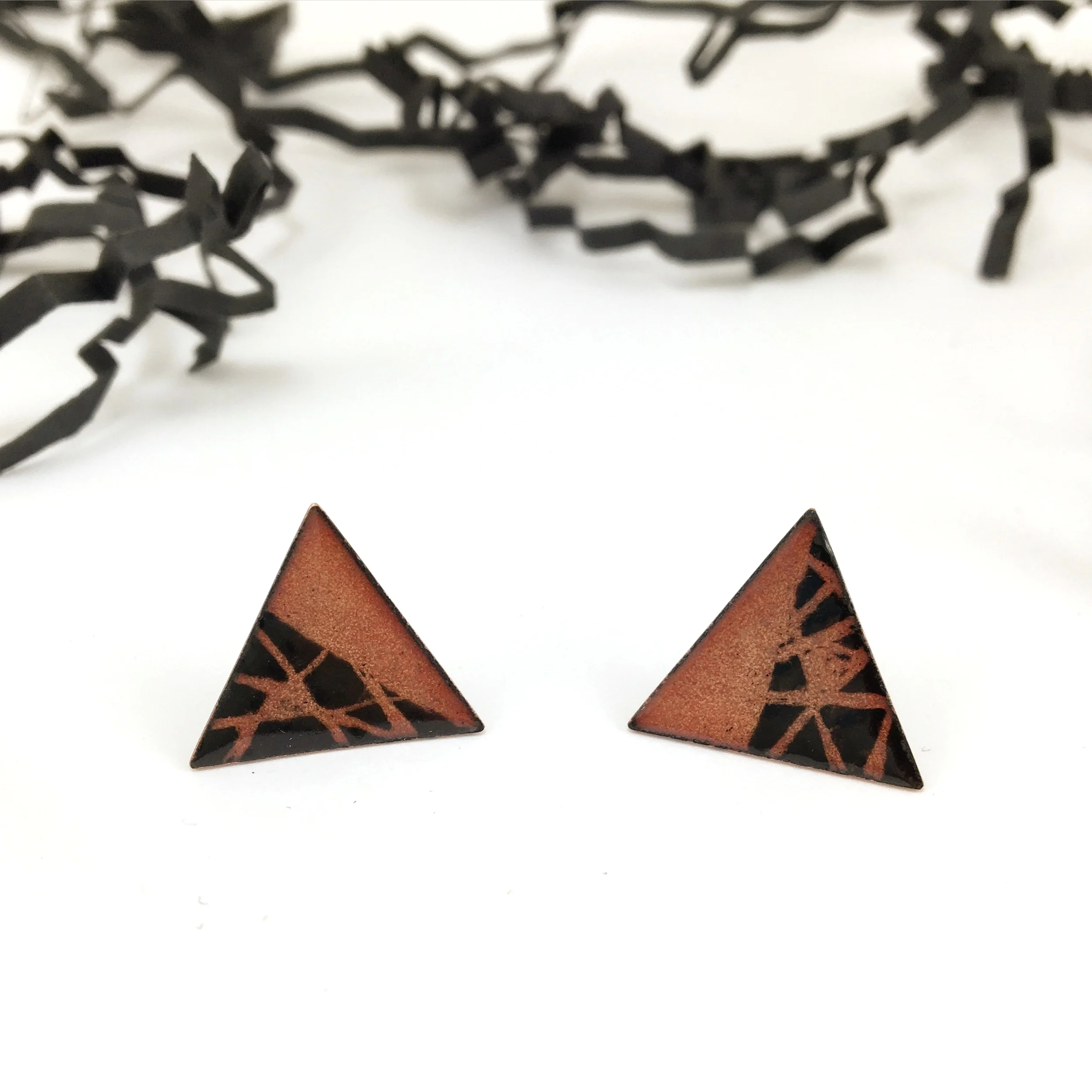 Iris Willow Half Pattern Triangle Studs.JPG
