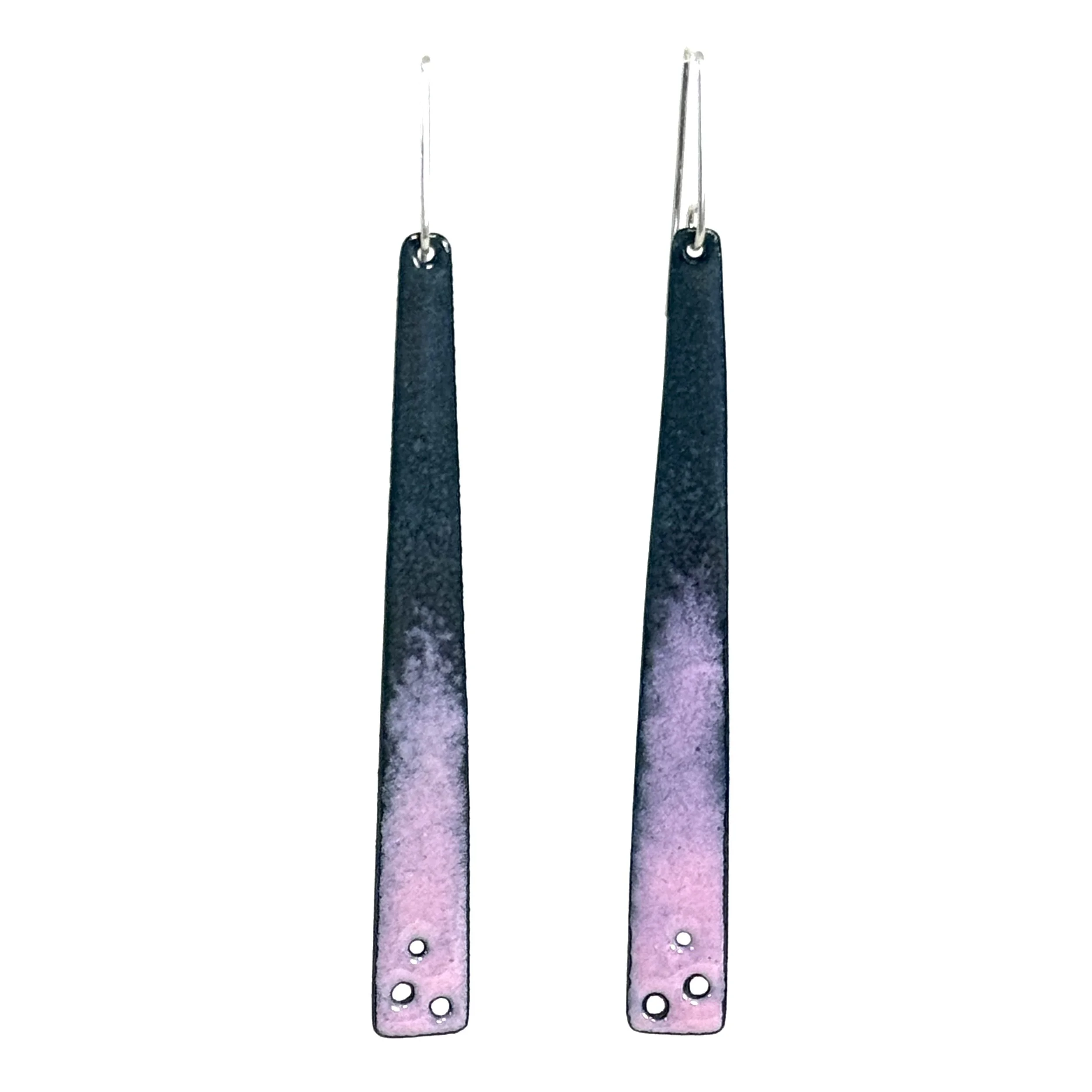 Tiny Holes Skinny Bars  - Pink & Gray