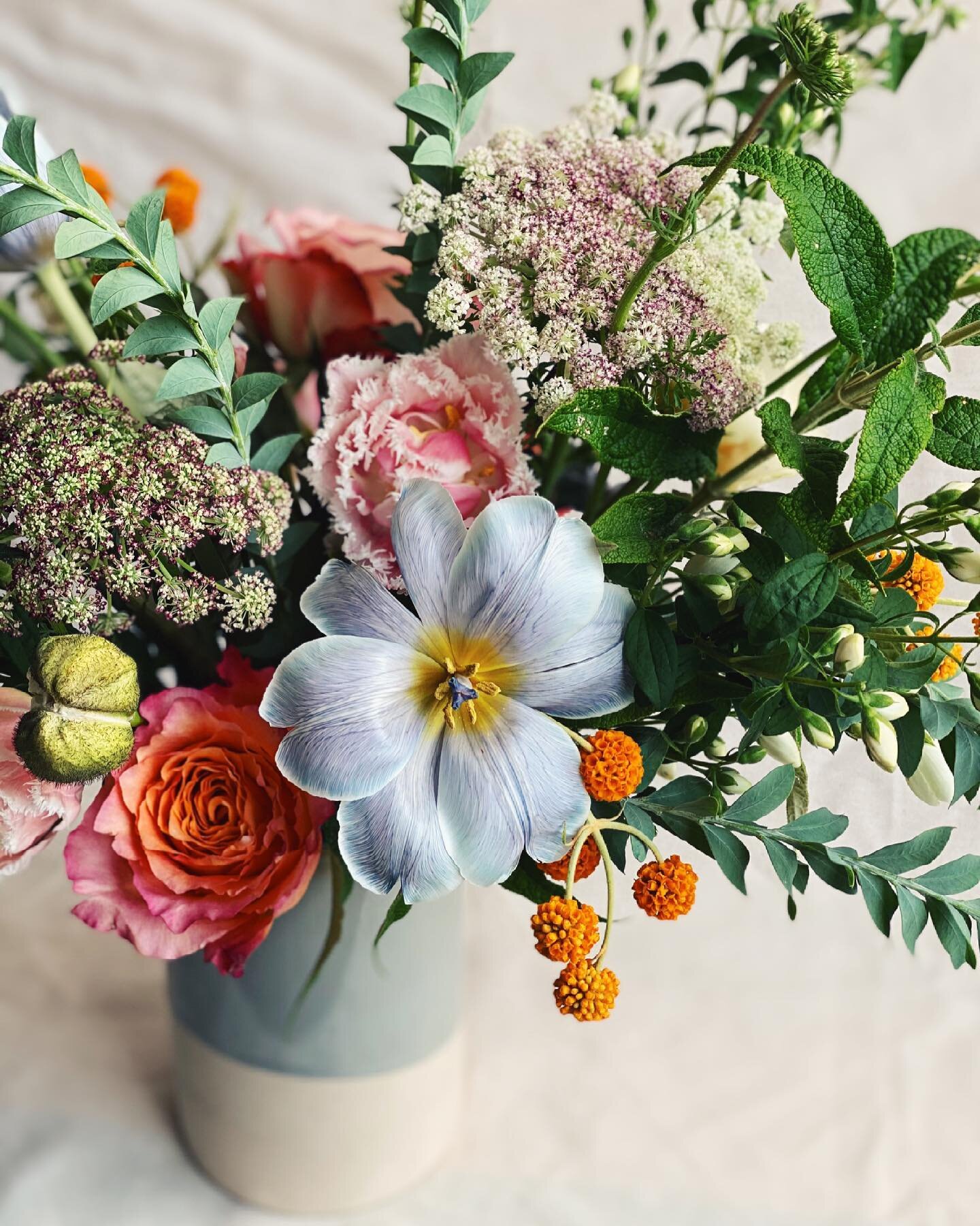 At Fleurae our approach to floral design is to keep it natural, interesting, and to let the flowers guide the design, which is one of the reasons we chose not to have a standard supply of the same flowers, or specific bouquets to chose from at all ti