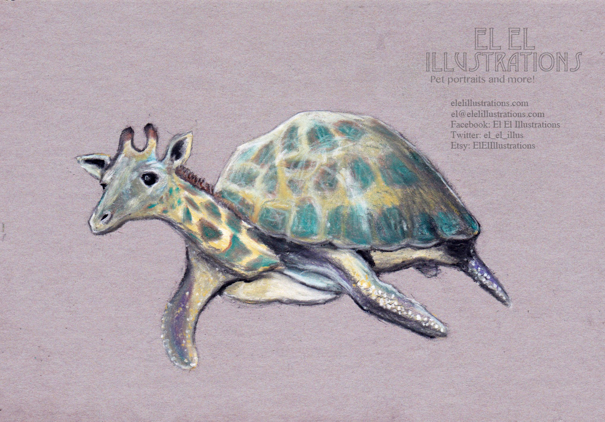 Animal Hybrids — El El Illustrations