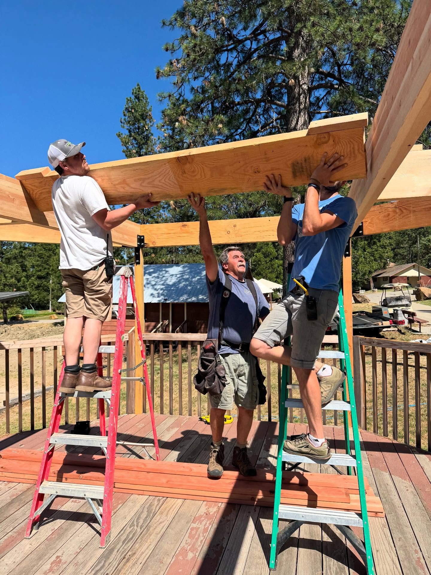 It&rsquo;s a mad dash to complete all the projects before our summer season officially starts on Saturday! Our awesome staff and many amazing volunteers have accomplished so much this spring! While the gazebo won&rsquo;t have a finished roof, its str