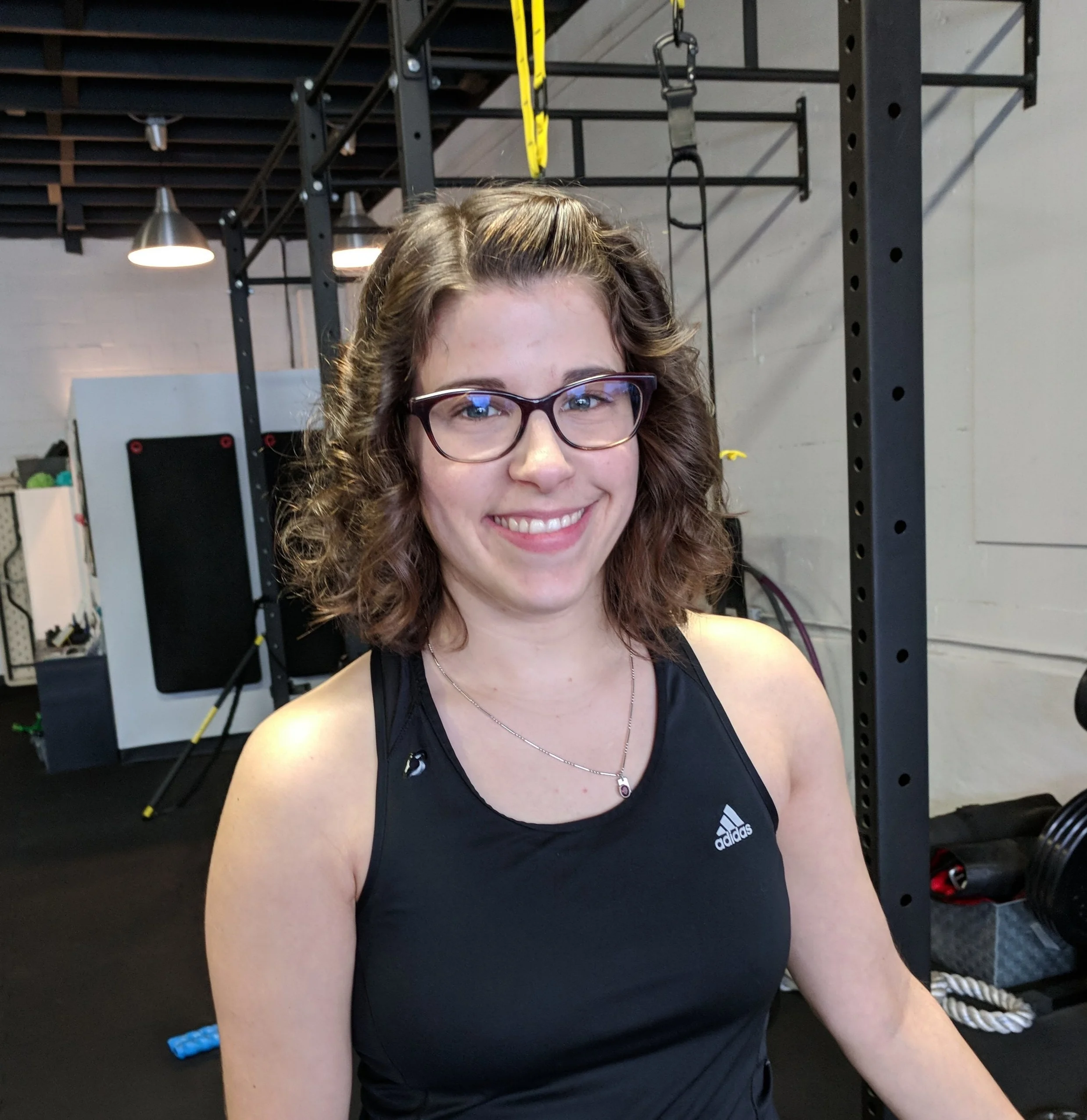 "I love Suzy’s Foundation class. I have never felt more confident in my own abilities or stronger than I do after training with her for several months. After a few bad injuries, it had been over a decade since I had done any consistent strength training or cardio. And then I found Suzy and K Fit this past year. I look forward to every class. The Foundation is very accessible. Suzy is great at accommodating different bodies and different levels of experience and always has alternative movements if something doesn’t work for you (or if you want to make things harder). As an added bonus, everyone at K Fit is incredibly supportive - which is true of the women who frequent this class, as well. I would strongly recommend this class to anyone!" -- Hannah