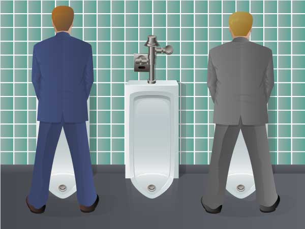 Urinal Etiquette  Waterless Co Inc.