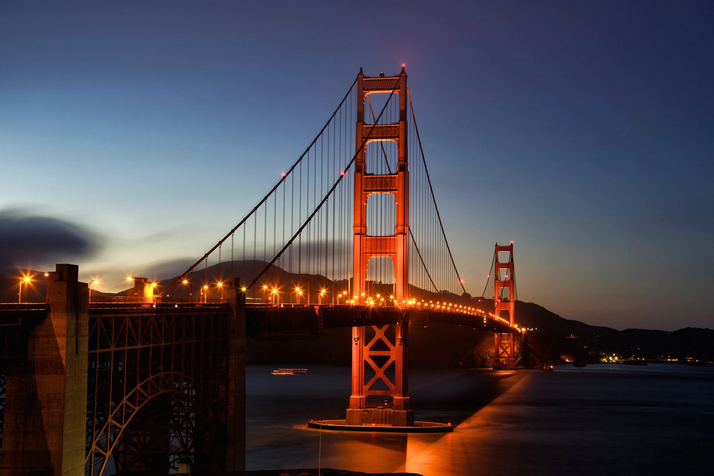 Golden Gate at Night