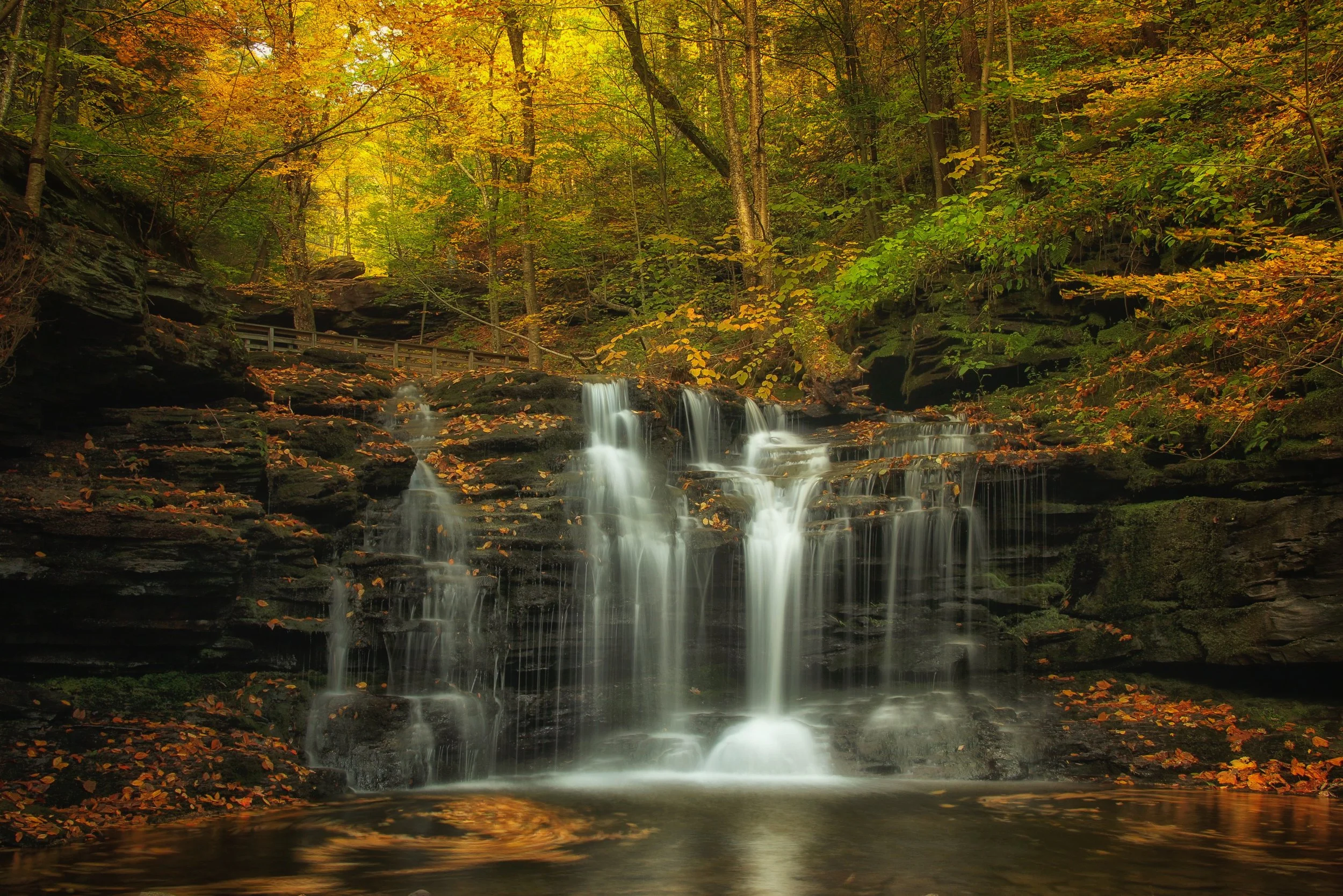 Waterfall at Golden Pond