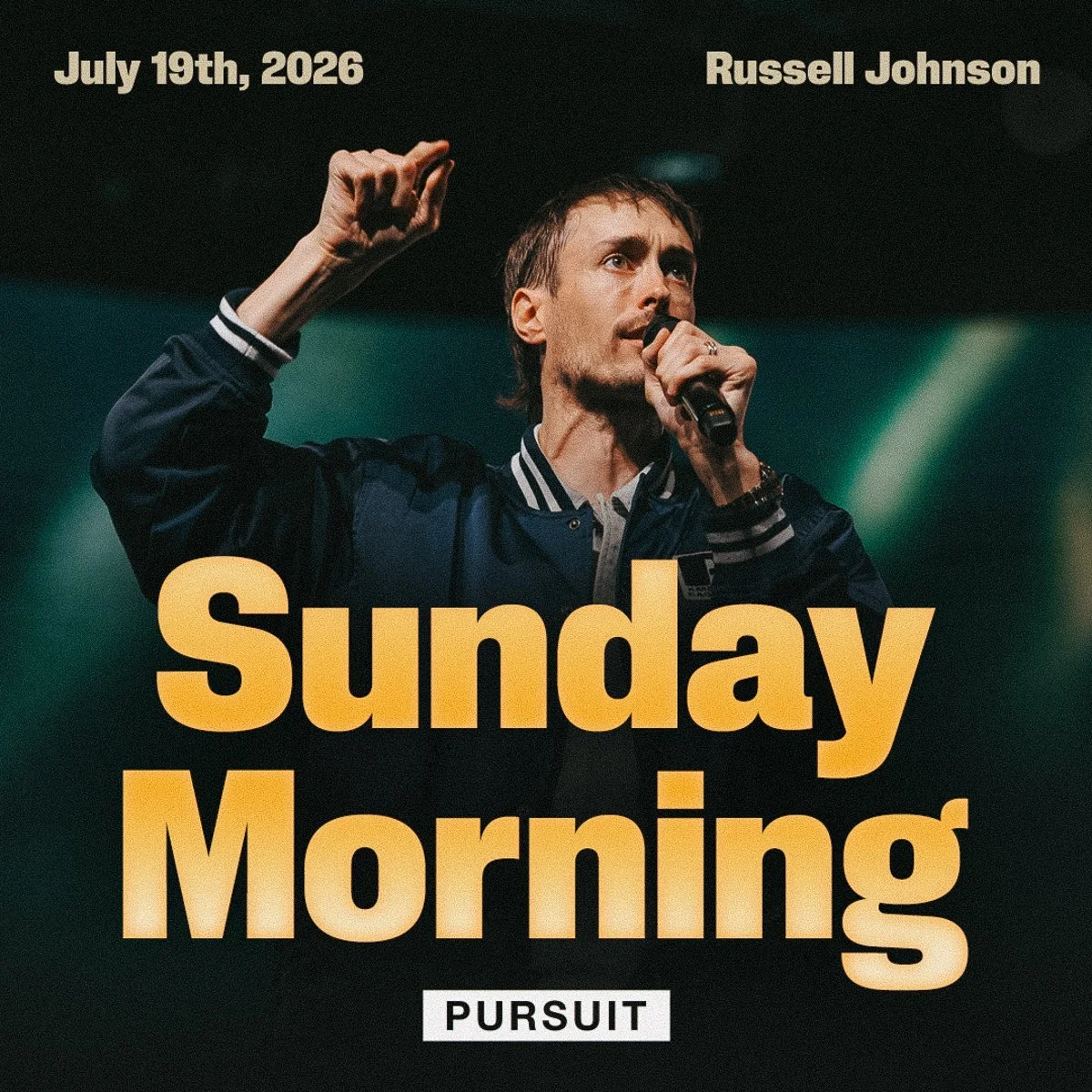 Sunday Morning | 07.19.26 | The Pursuit | Russell Johnson episode artwork