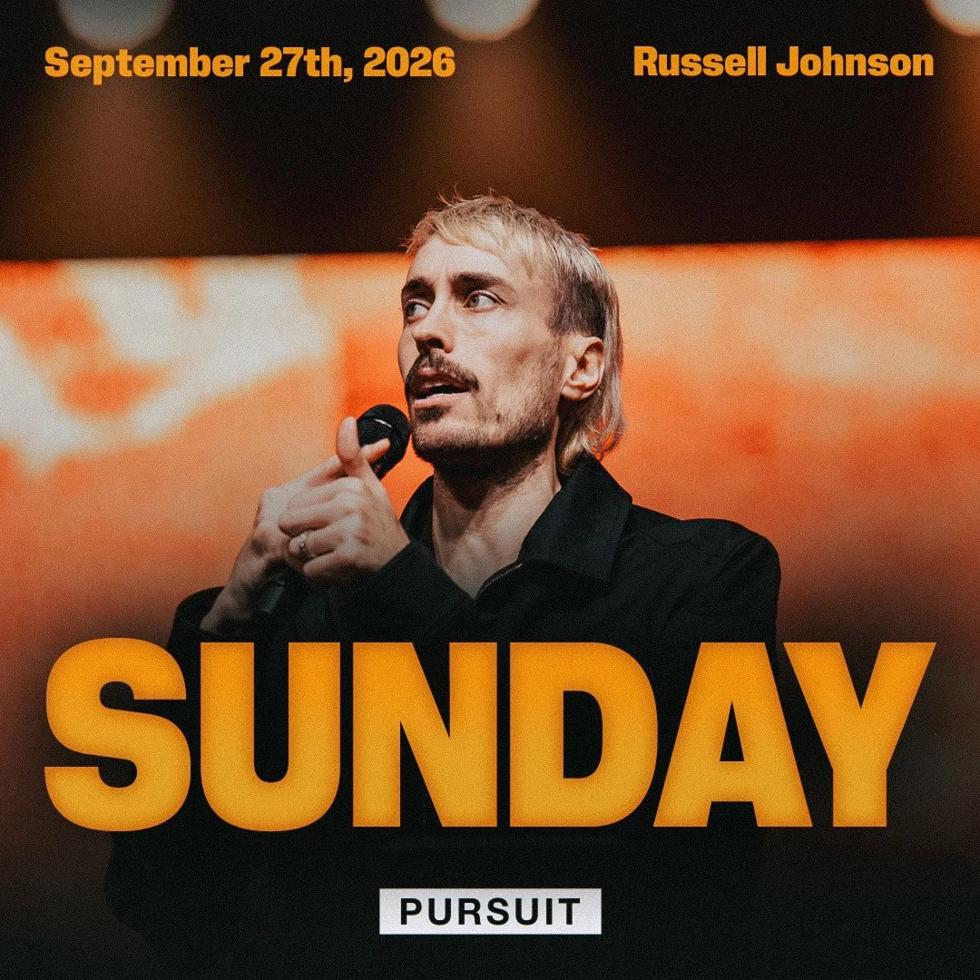 Sunday Service | 09.27.26 | The Pursuit | Russell Johnson episode artwork