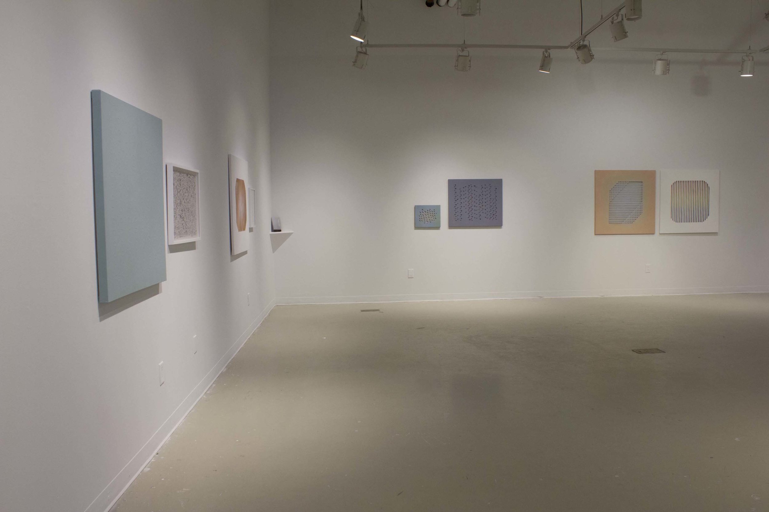   Slow Seeing  MFA Thesis Exhibition Installation view at Gales Gallery  2016 