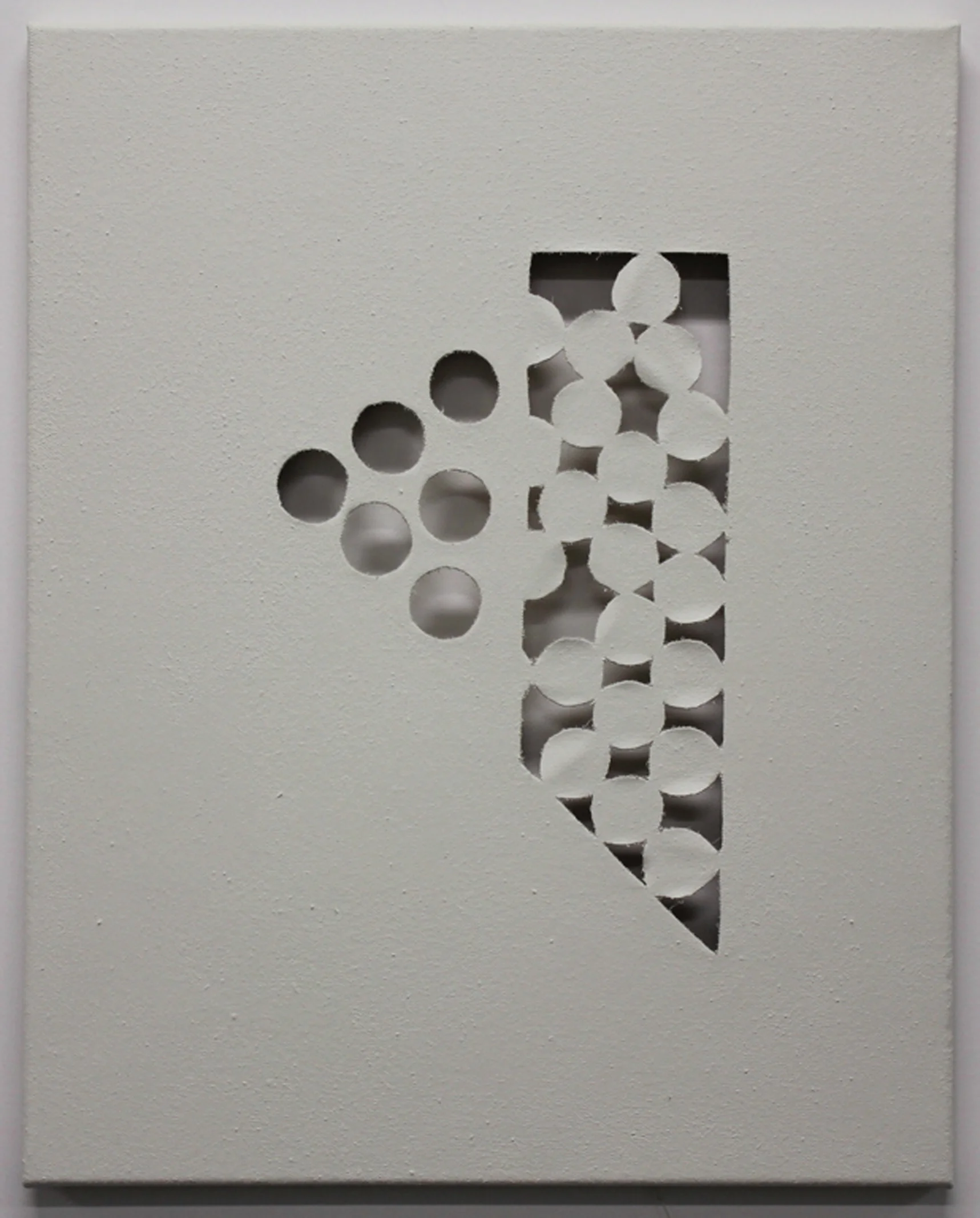 spray paint on canvas 16" x 20" 2014