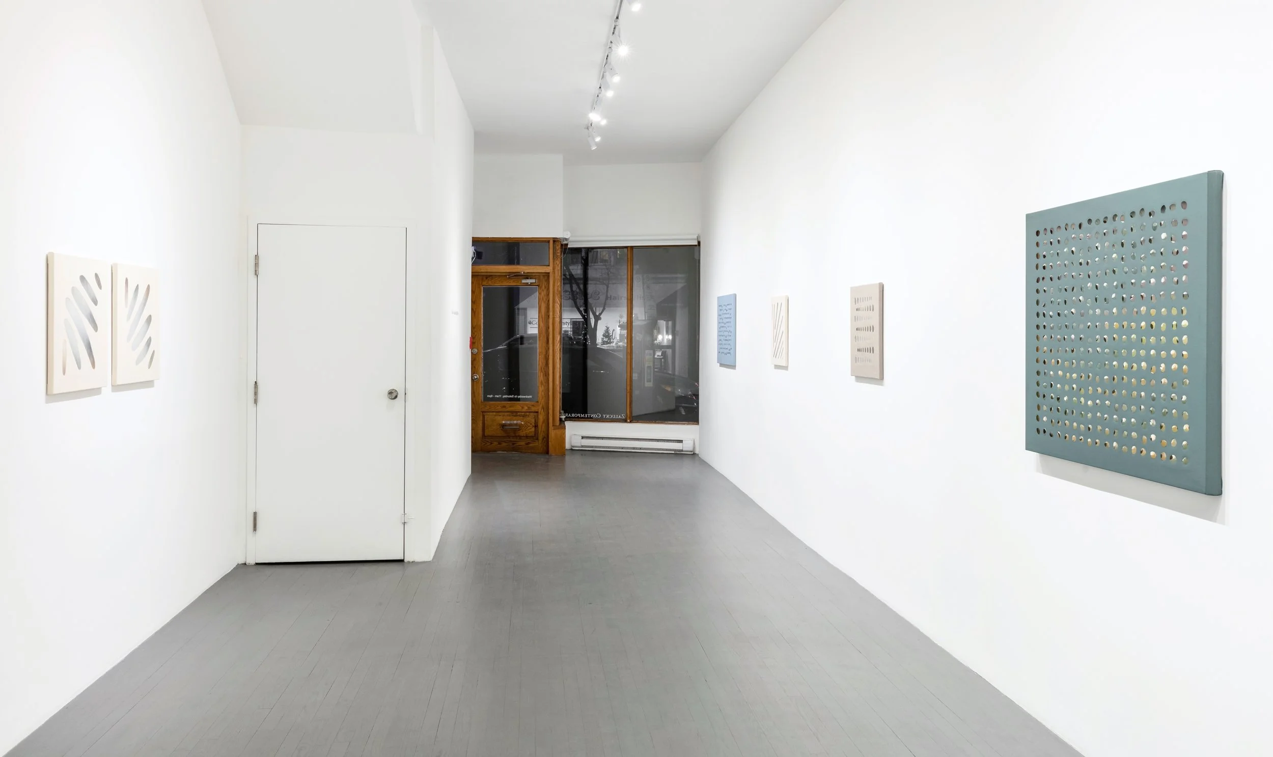 Installation view Wading Through Zalucky Contemporary 2017
