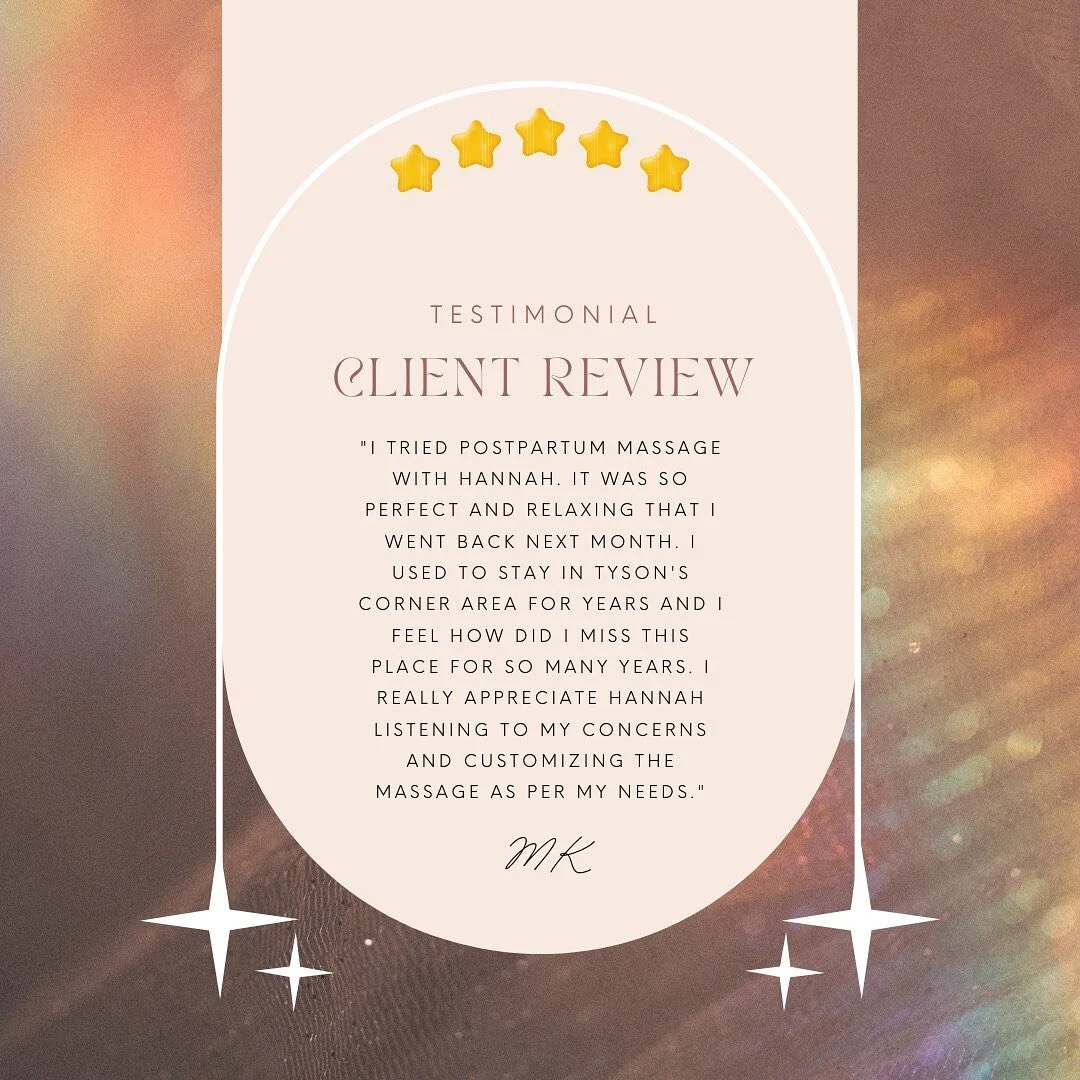 We absolutely love hearing about our clients&rsquo; experiences! Not only does it help guide us through our craft, but the time one takes to review our services helps other clients trust us with their care. Bravo, Hannah! 

#massagetherapy #massage #