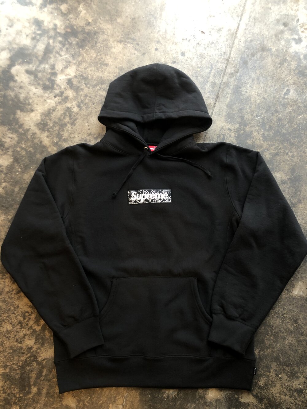 SUPREME BANDANA BOX LOGO HOODIE — LO-FI SUPREME BANDANA BOX LOGO HOODIE — LO-FI