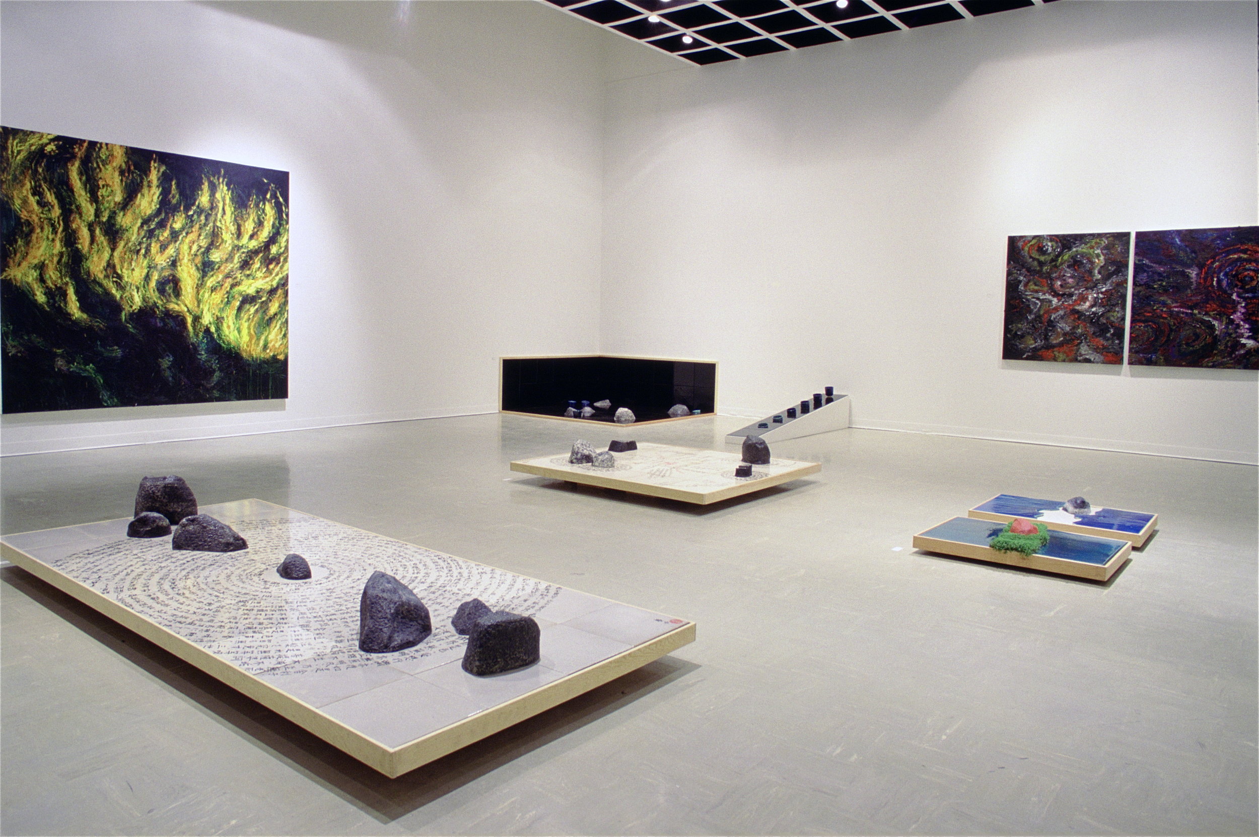   La Nouvelle Emergence , 1986 Installation view 