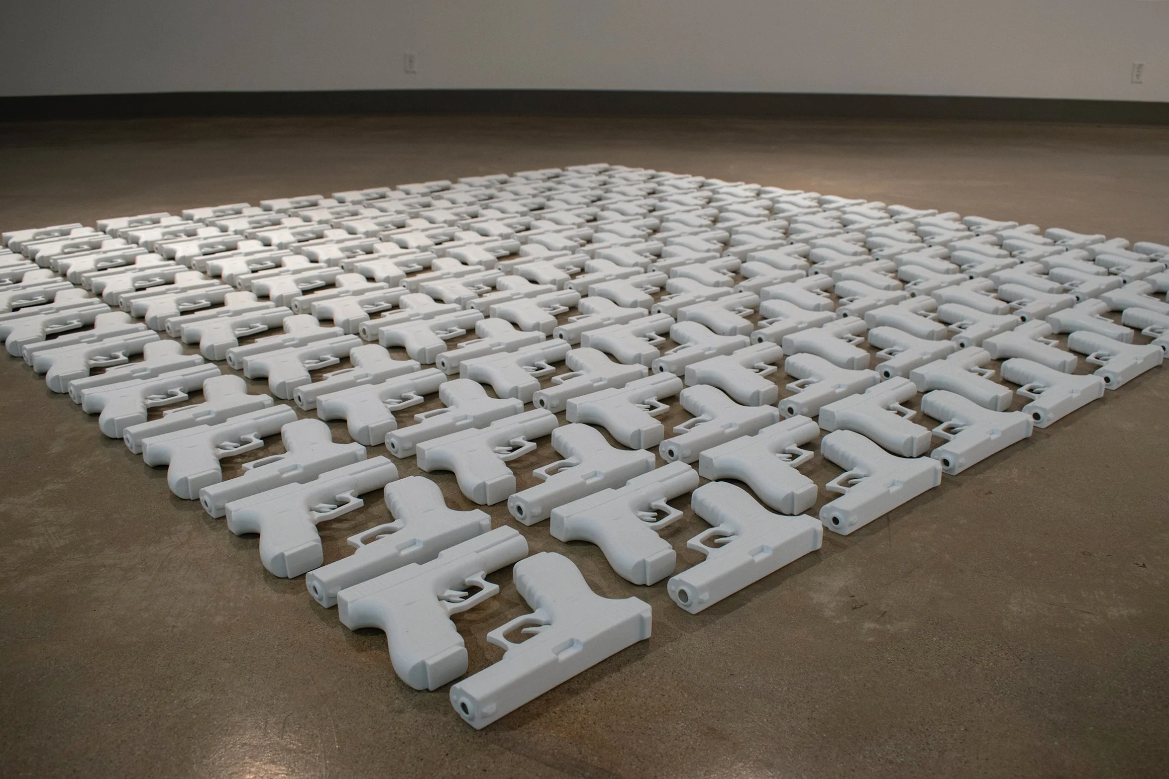   48 Hours , 2021 Porcelain 90 x 90 x 1 inches 