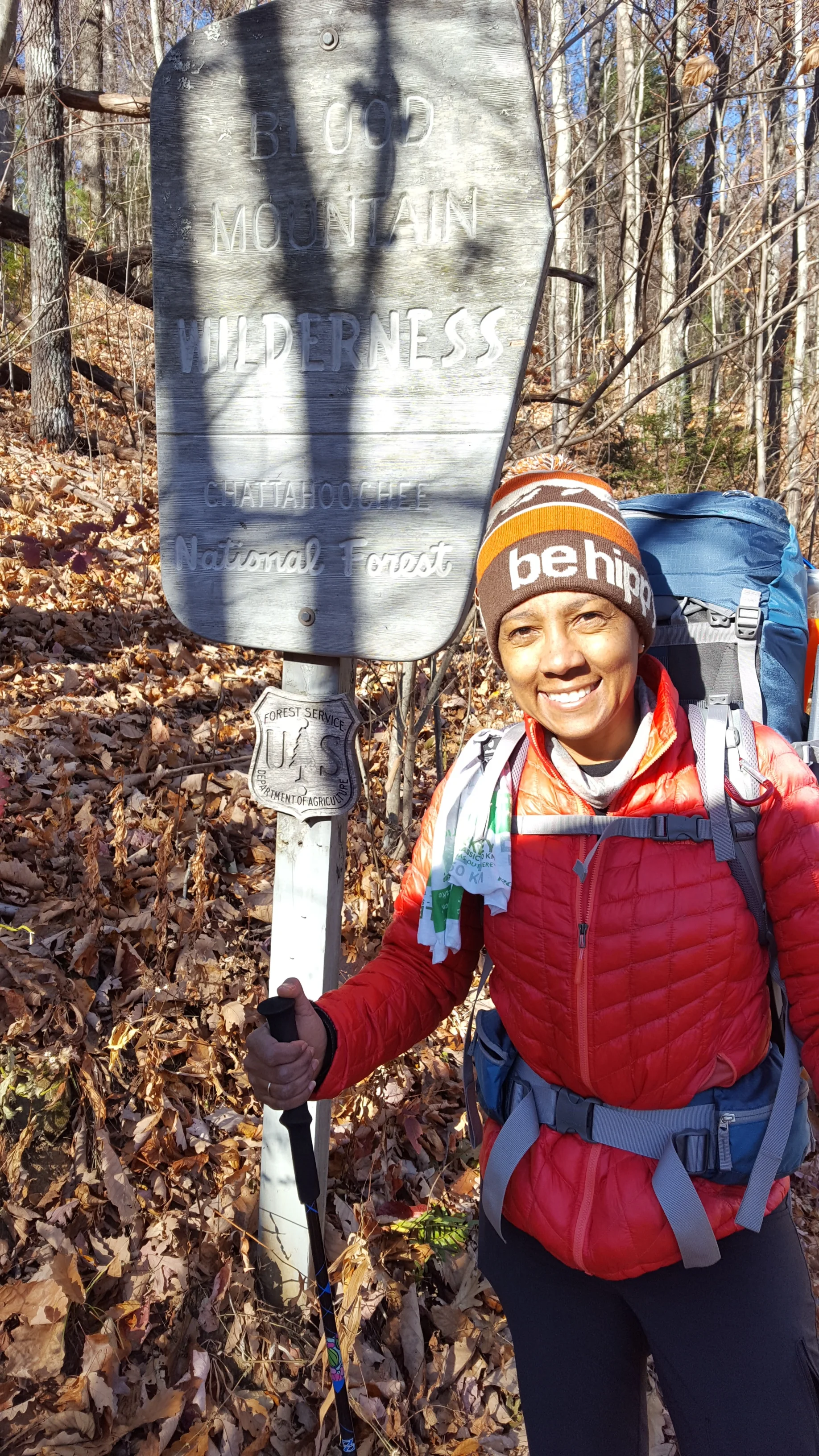 Start of climb to Blood Mountain summit