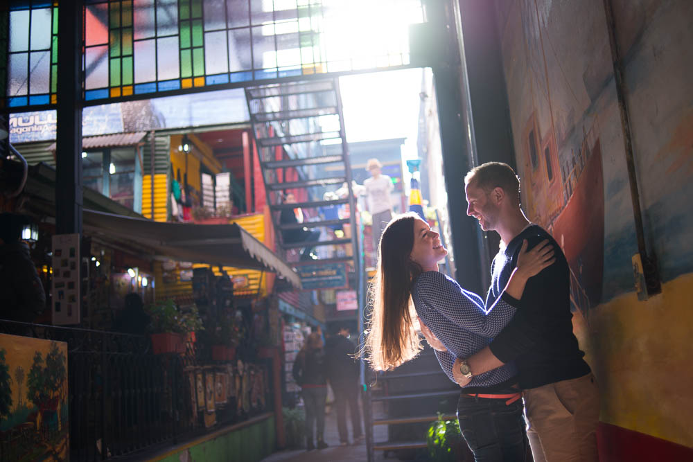 engagement photos en la boca buenos aires - Louisa y Hugh