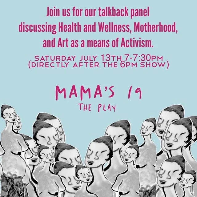 Those coming to the Sat July 13th 6p show get a special treat! Post show talkback panel with the writer! Ticket 🔗 in bio!  #MAMAs19ThePlay #BlackOpulence