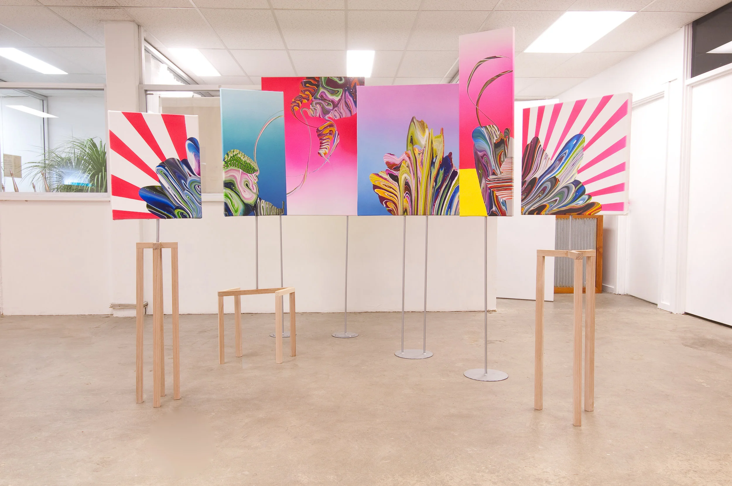 Work by Zoe Kirkwood in The Exhibition Space