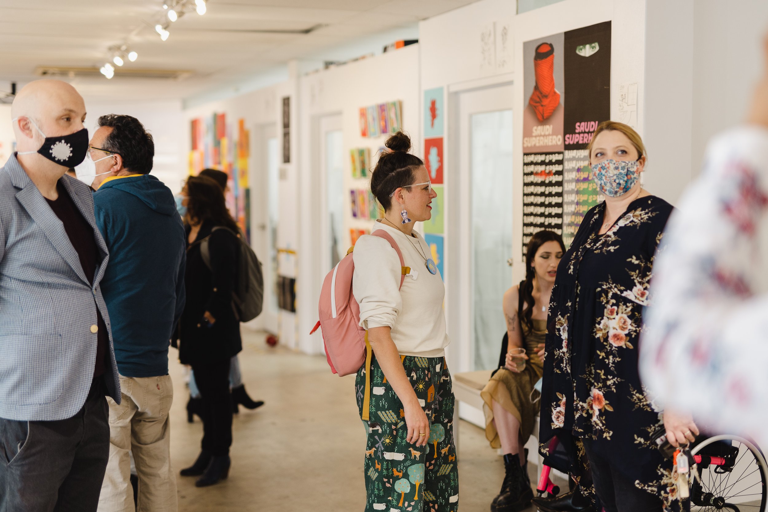 Frances Cohen and Hussain Alismal opening by Daniel Marks-18.jpg