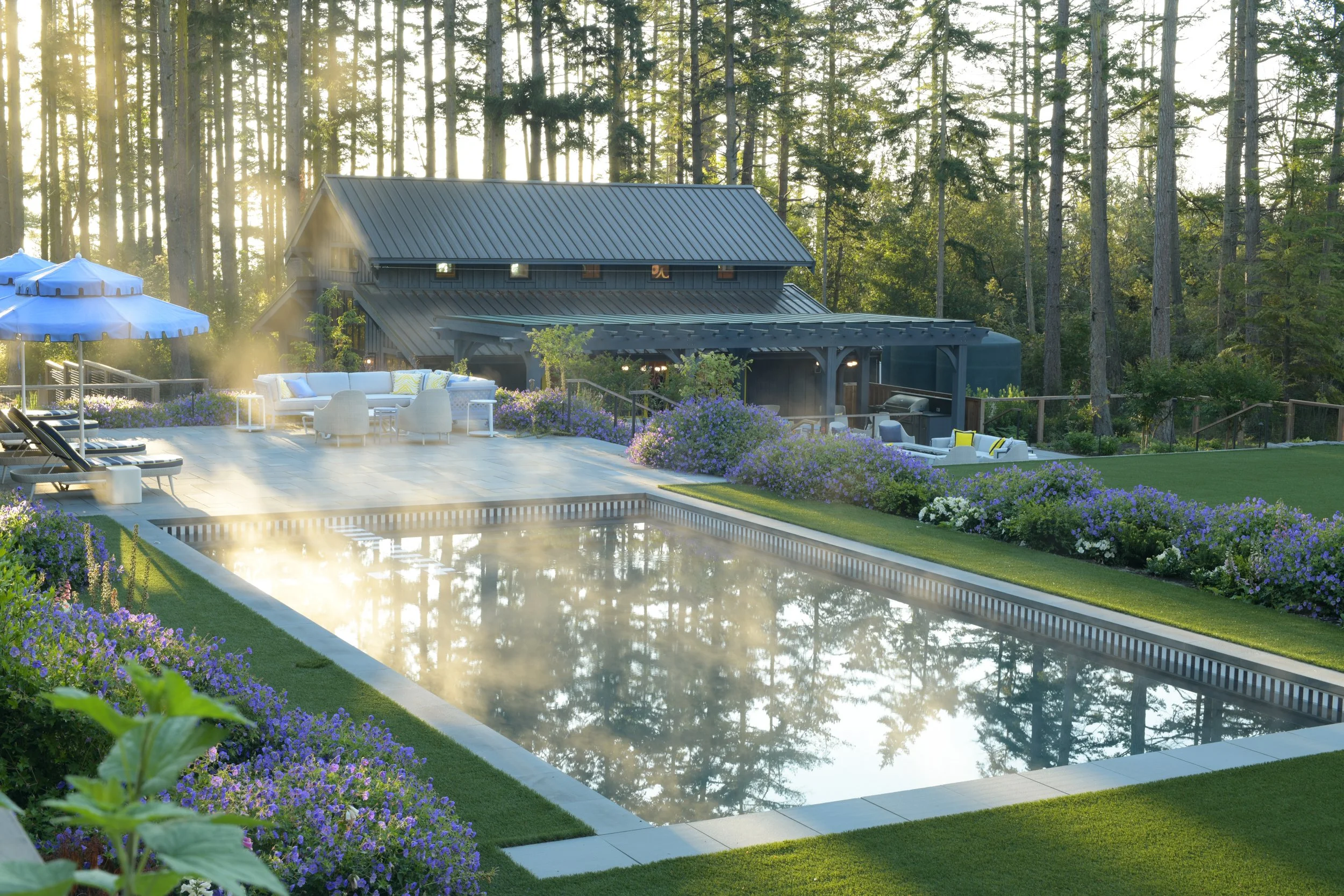 San Juan Island Estate Swimming Pool