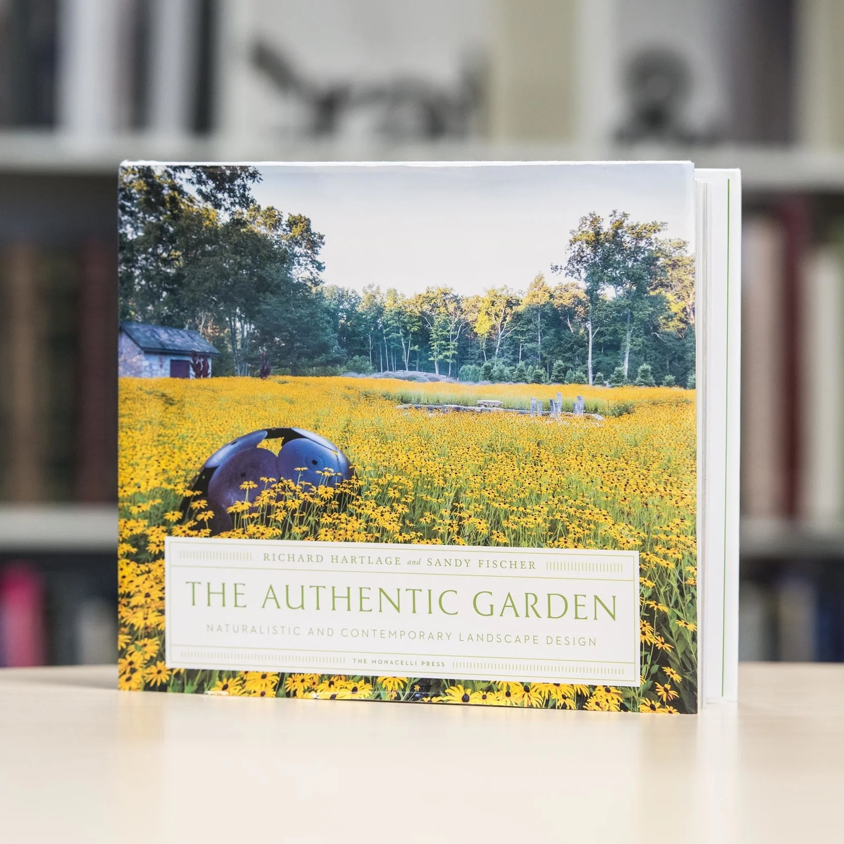 The Authentic Garden - Book cover image