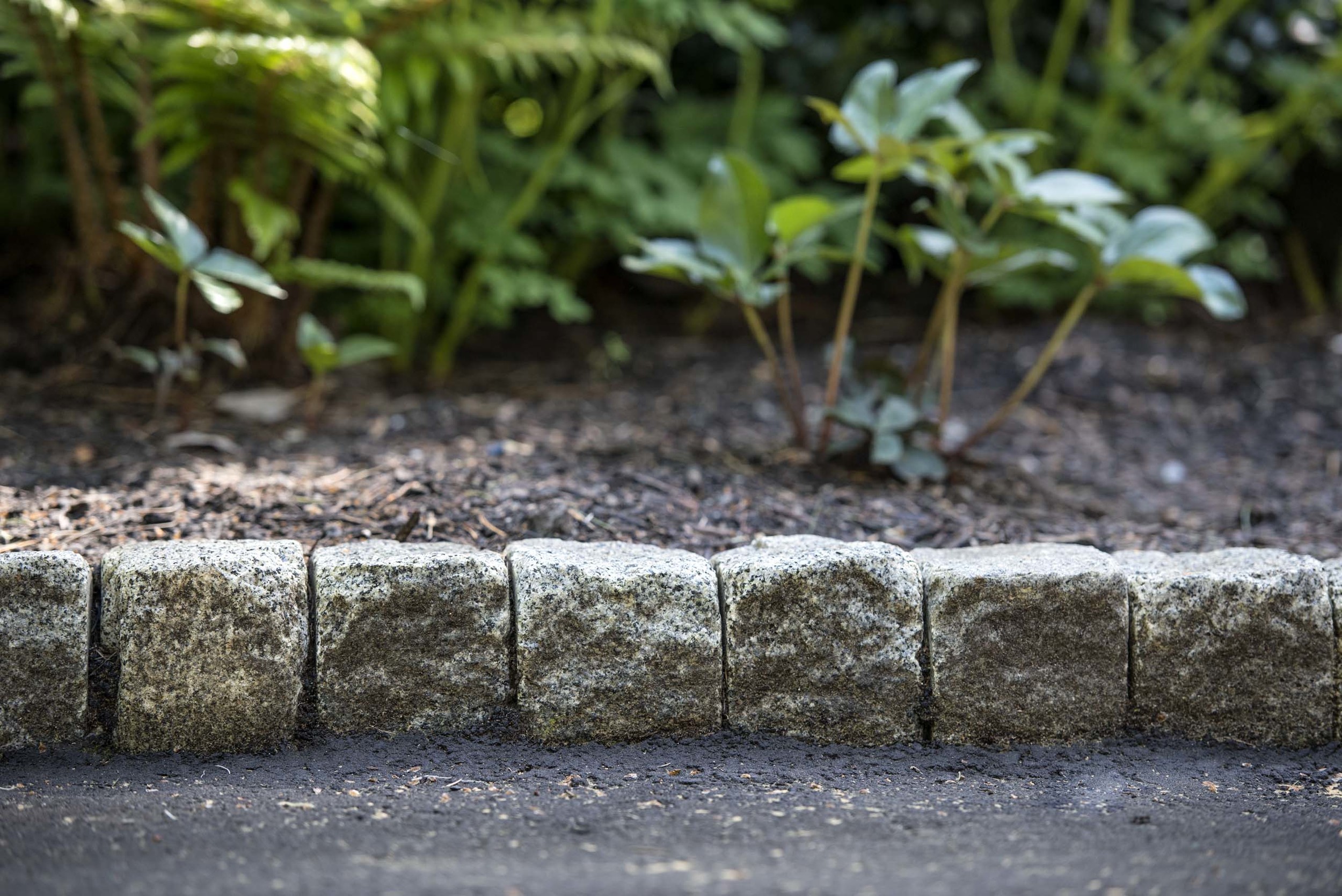 Vertical Granite Cobble Curb — Land Morphology