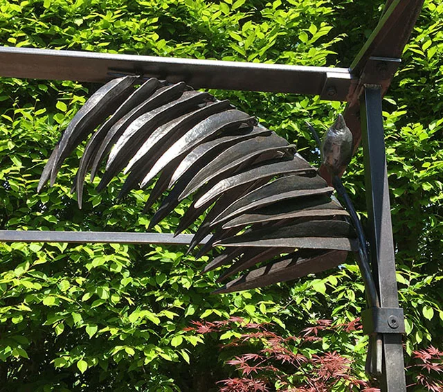 Palm frond detail