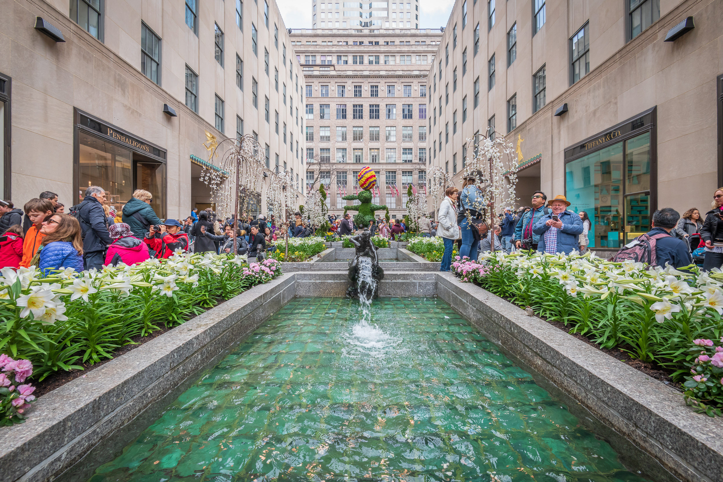 Rockefeller Center Channel Gardens