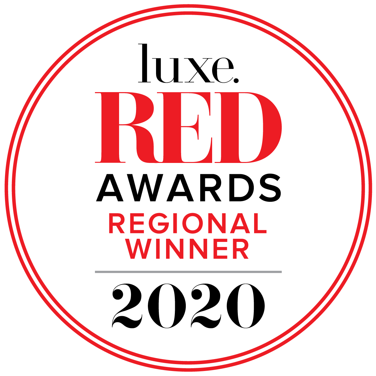 Luxe Red Award