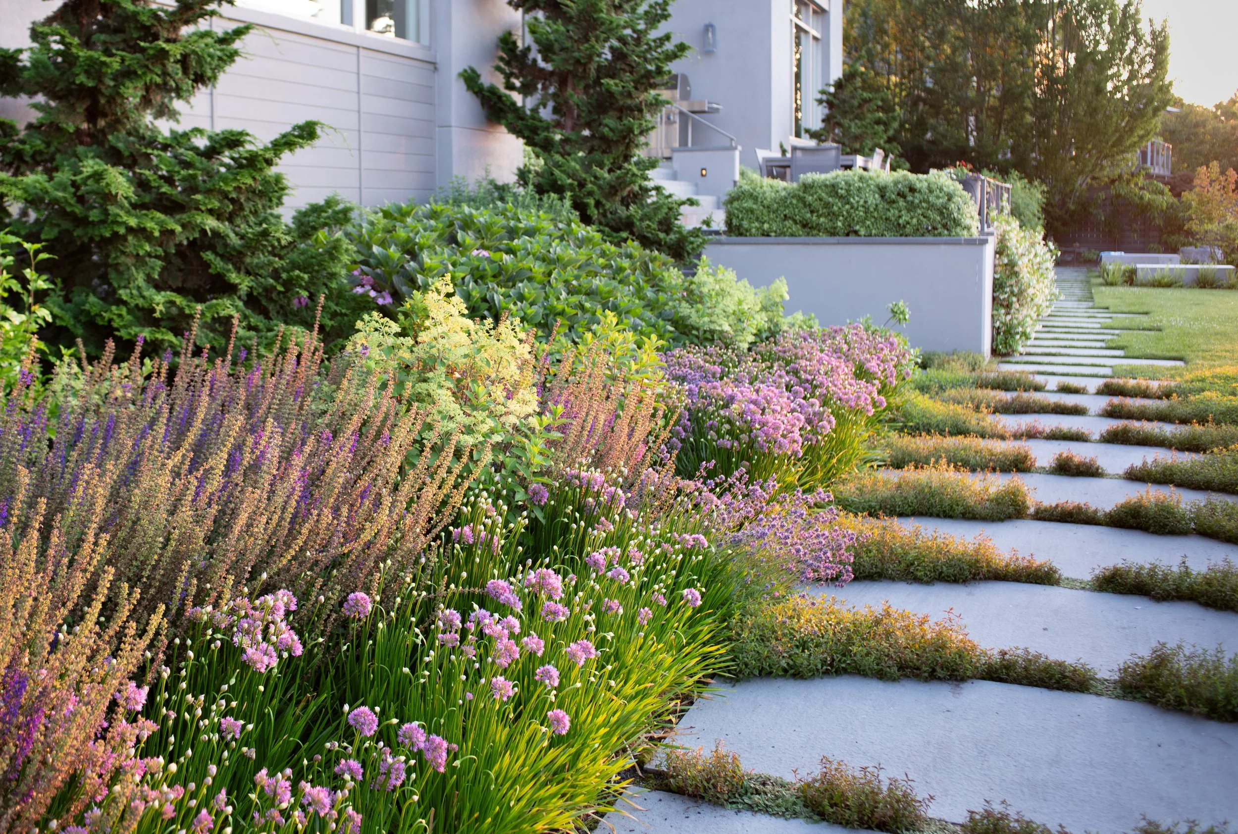 Garden at Shore Blocks