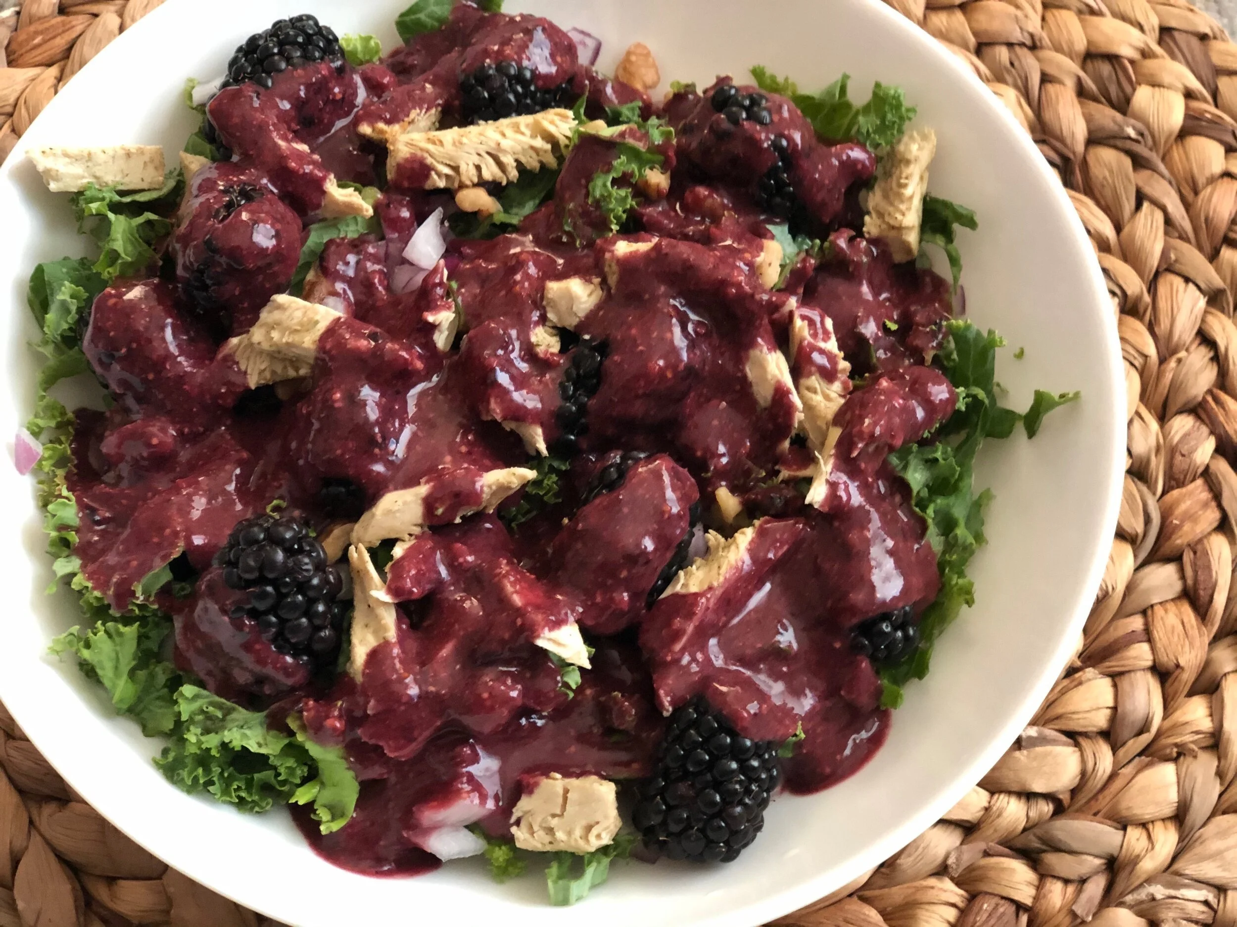Black Beauty Berry Salad