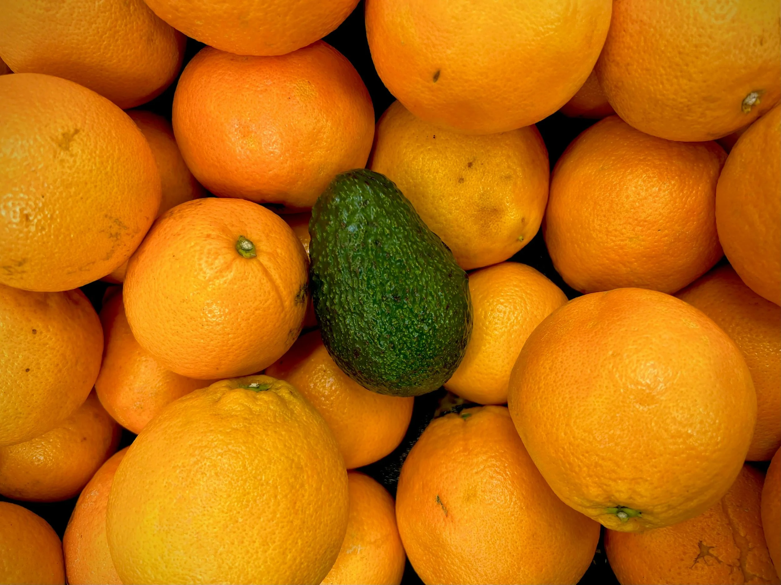 Avocado and Orange Green Smoothie