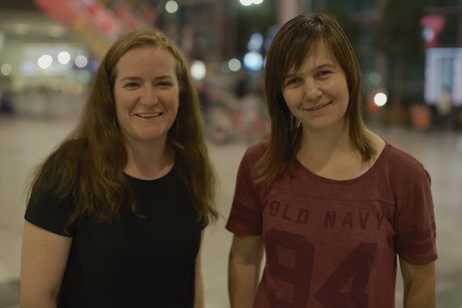Our wonderful hosts, Jenni and Anya, who we will miss very much!