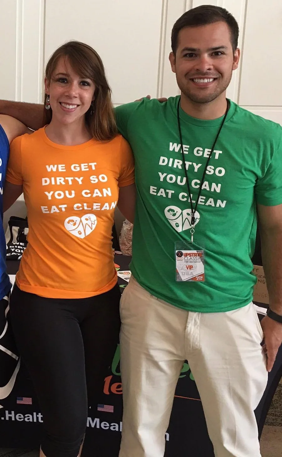  "We get dirty so that you can eat clean."