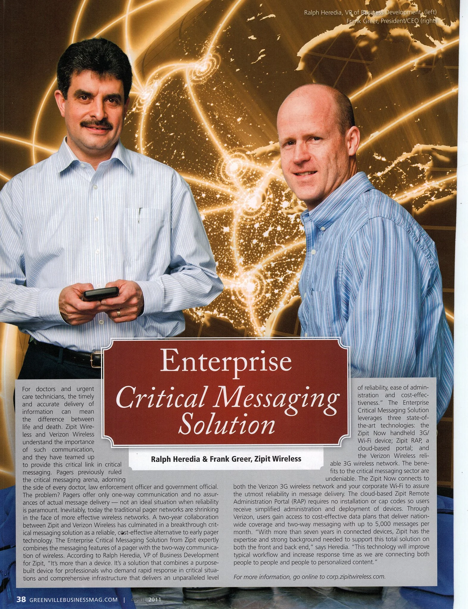  Ralph Heredia (left)
