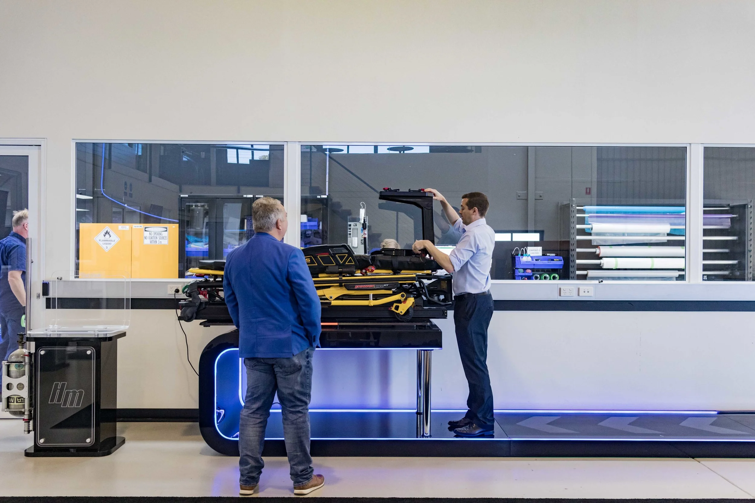 Going Behind the scenes with an award winning cutting edge company: LP Commercial visits QLD Telstra Business Awards Winners, HeliMods