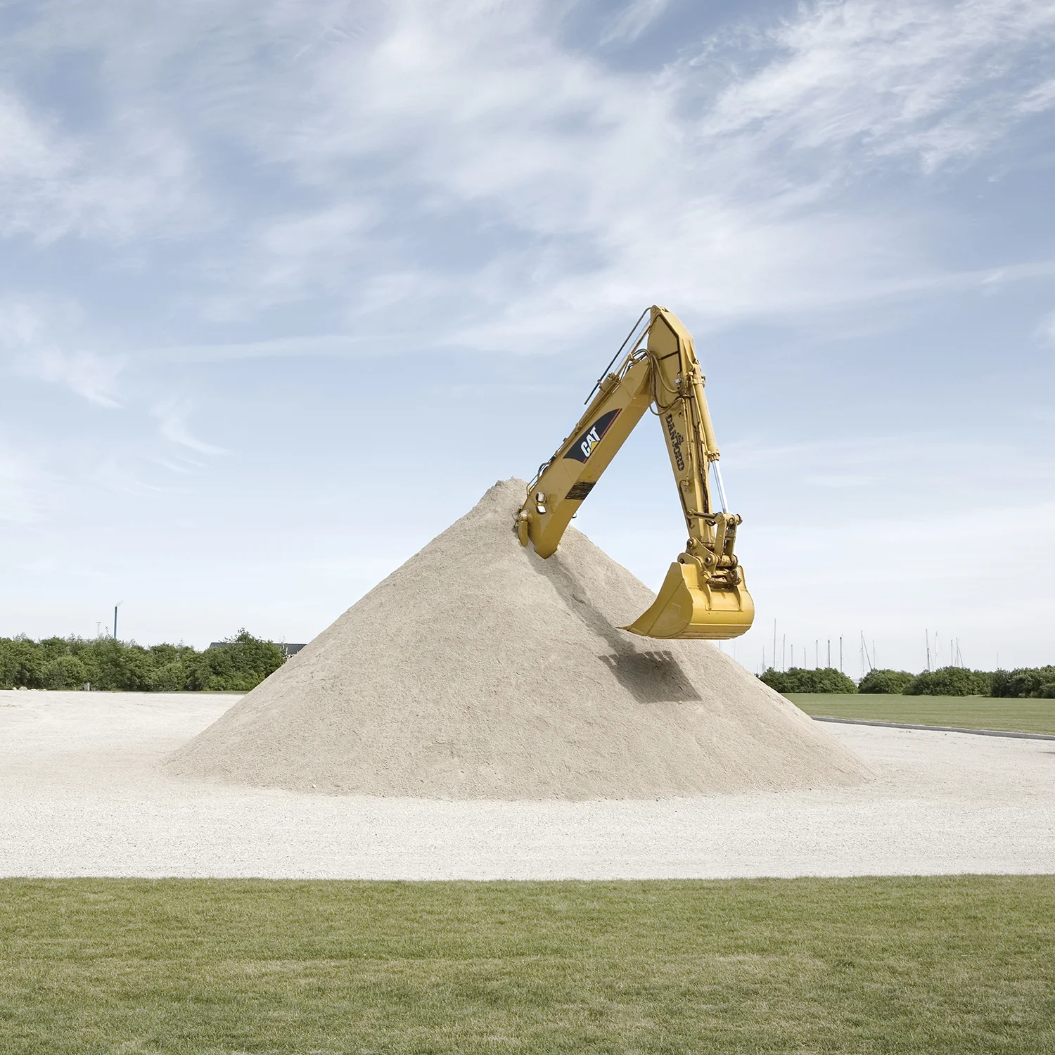Buried Digger in Aarhus by James Dive