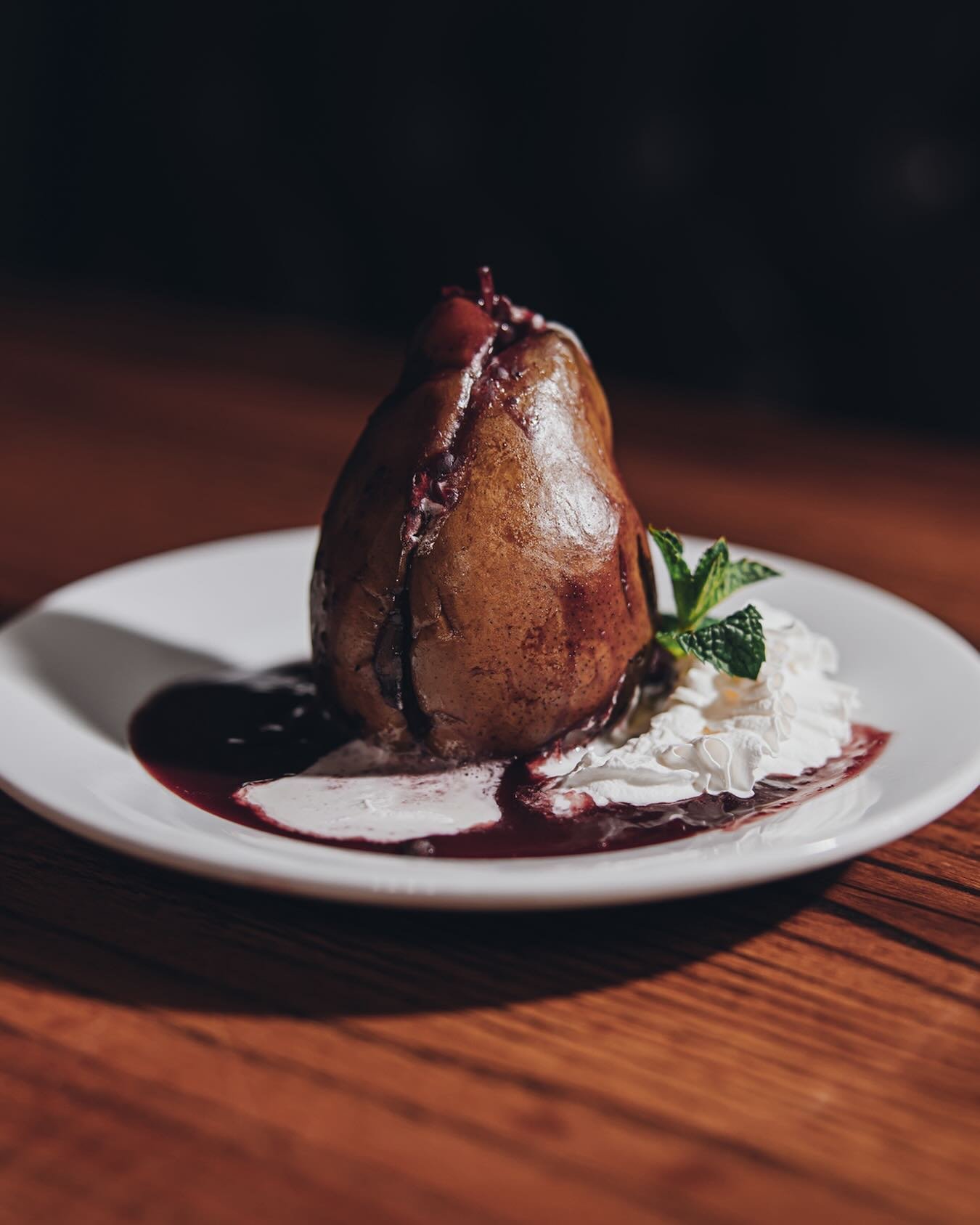 Mothers Day special: dessert #1

Poached pair with a port wine sauce 🍷 🤤 

Join us this weekend and treat your Mom! She&rsquo;s had to put up with you since day one. 

. 
.
.
#odearbar #odearbarportland #odearbarandgrill #pdxmothersday #mothersday 