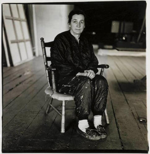 Diane Arbus, Agnes Martin, N.Y.C. (1966)
