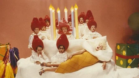 A still from her 1979 film Barnförbjudet starring Bibi Andersson as “The Mother”