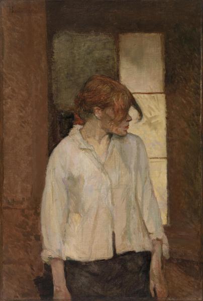 “A Montrouge”–Rosa La Rouge Henri de Toulouse-Lautrec 1886–1887