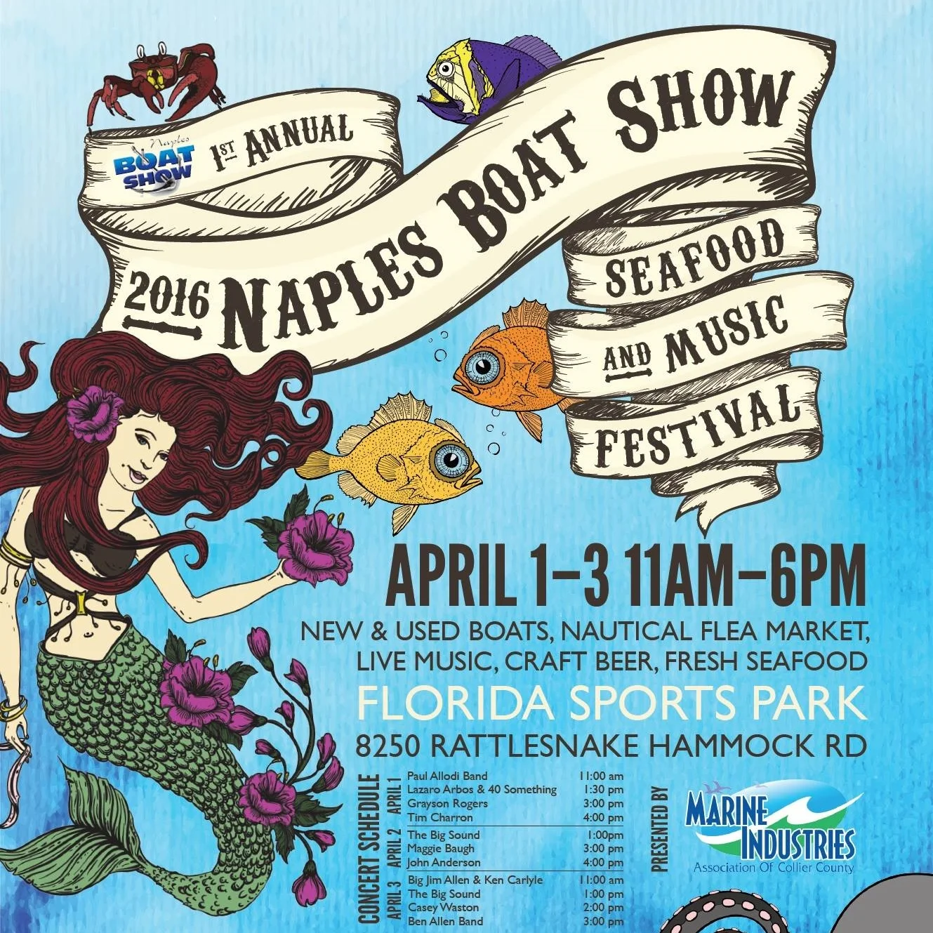 2016 Naples Boat Show & Seafood Festival