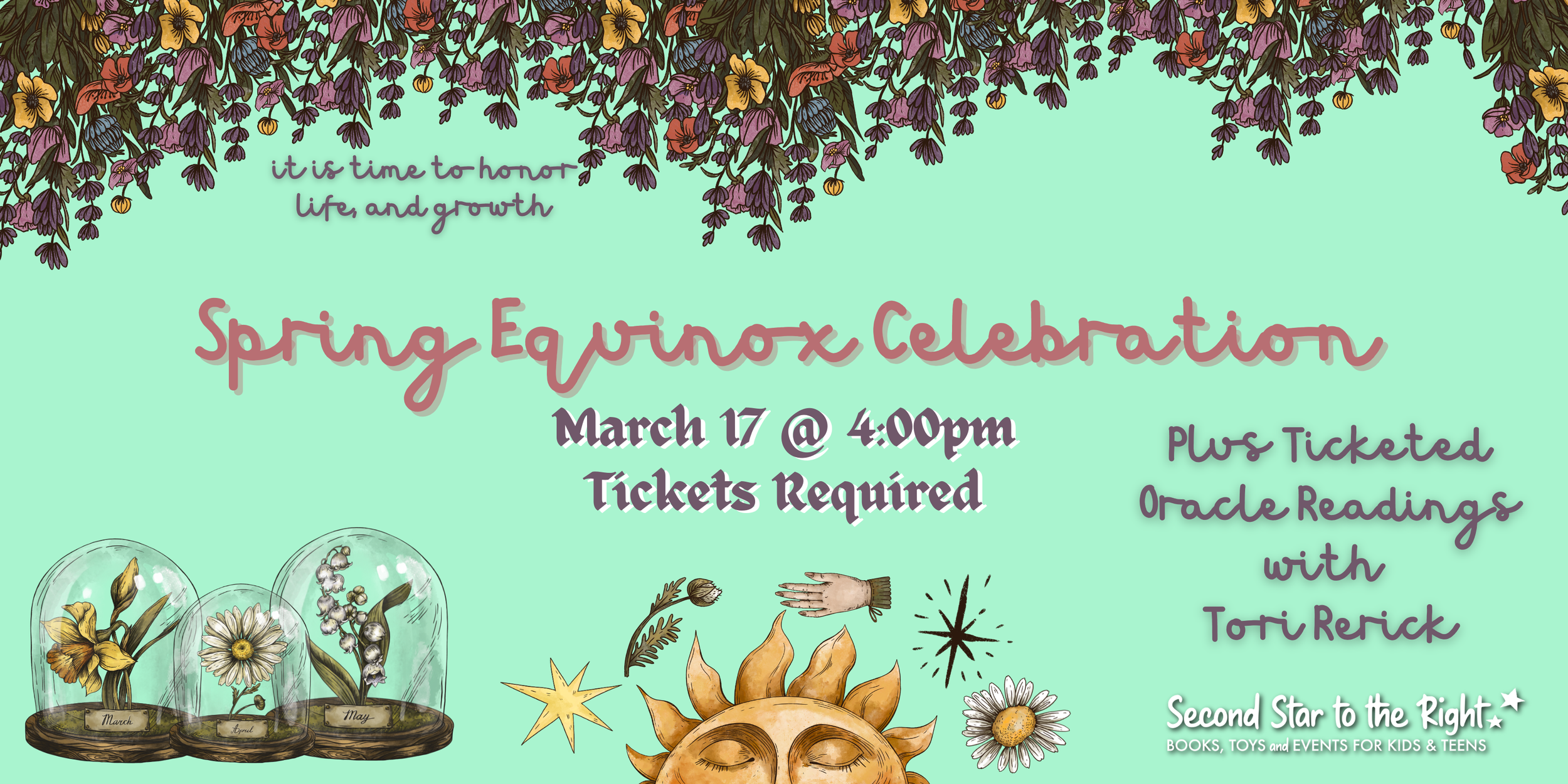 Spring Equinox Celebration at Second Star to the Right Books