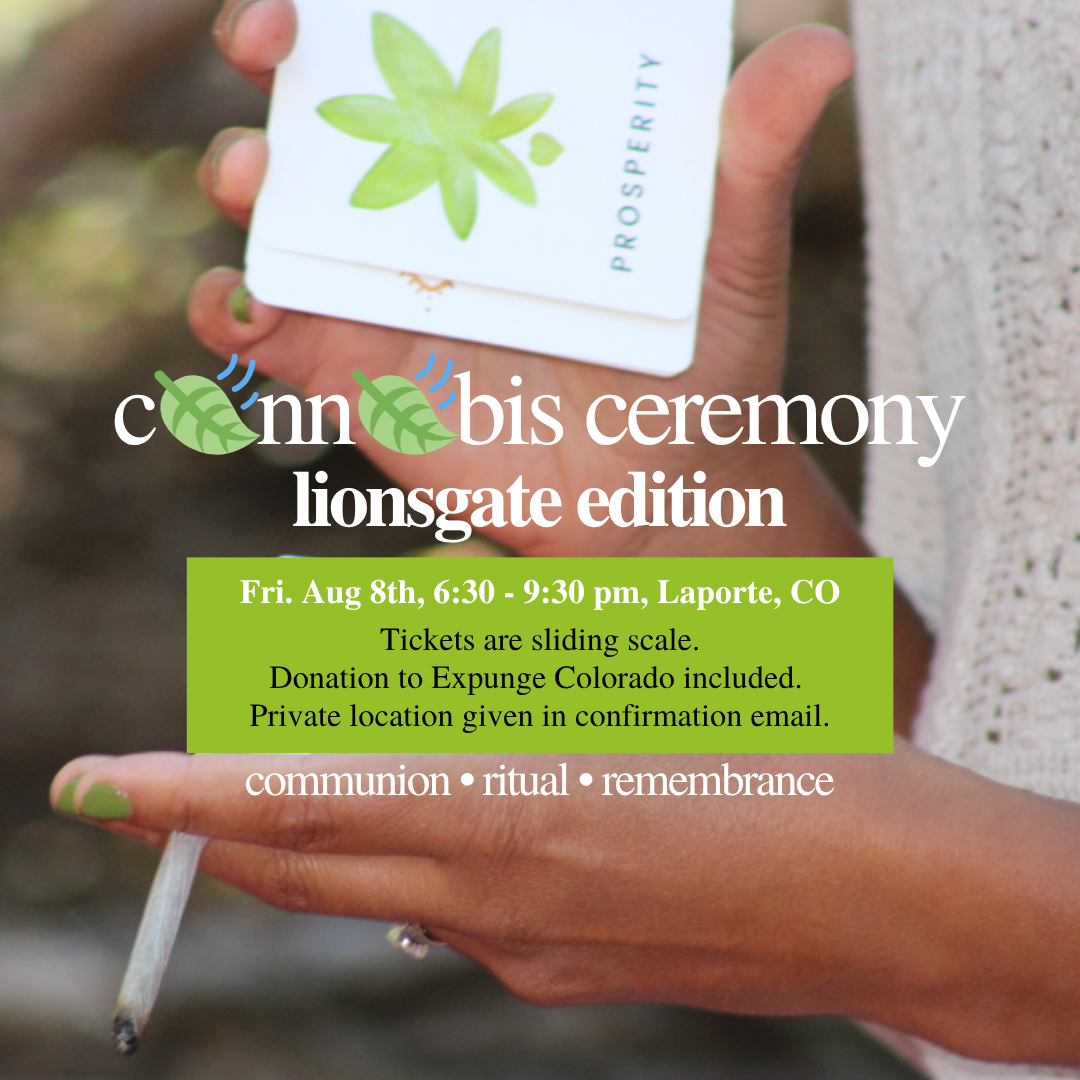 Herbal Communion • Cannabis Ceremony