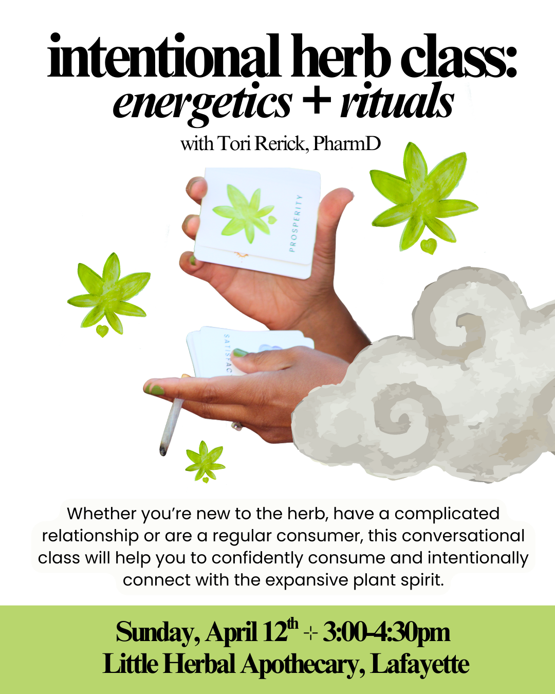 Intentional Herb Class at Little Herbal Apothecary